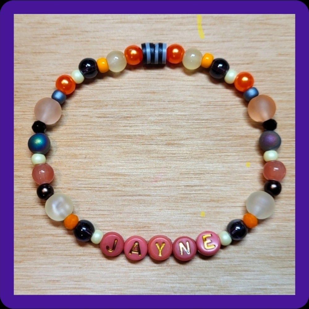 Jayne- Firefly Friendship Bracelet, Size 8"